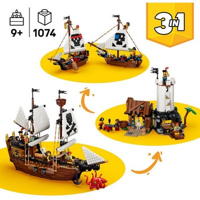 LEGO Creator Iconic Pirate Ship (31387) - фото 102656