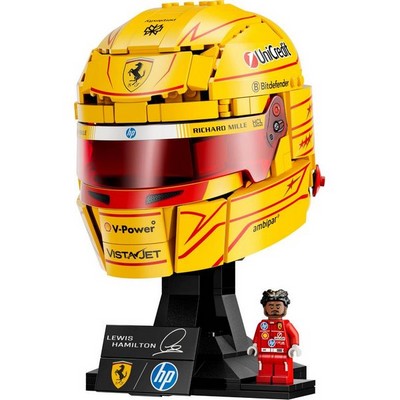 LEGO Formula 1 Ferrari Hamilton Helmet (43022) - фото 102802