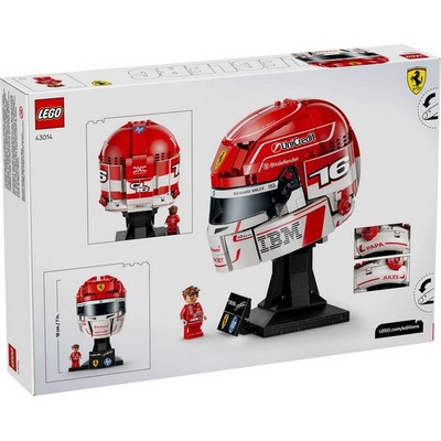 LEGO Formula 1 Ferrari Leclerc Helmet (43014) - фото 102811