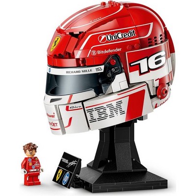 LEGO Formula 1 Ferrari Leclerc Helmet (43014) - фото 102813