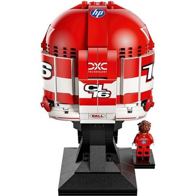 LEGO Formula 1 Ferrari Leclerc Helmet (43014) - фото 102814