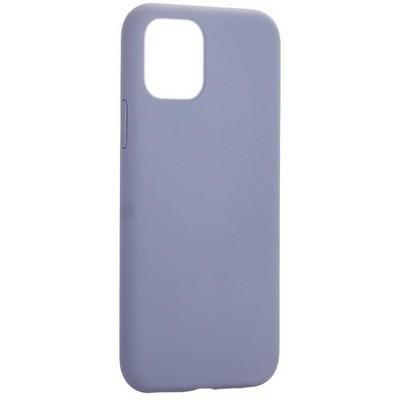 Чехол-накладка силиконовая KZDOO iCoat Liquid Silicone для iPhone 11 Pro (5.8") Серо-лавандовый - фото 104597