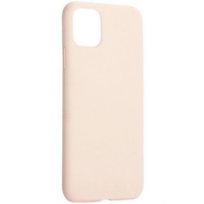 Чехол-накладка силиконовая KZDOO iCoat Liquid Silicone для iPhone 11 Pro Max (6.5") Розовый песок - фото 104598