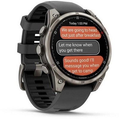 Garmin Fenix 8 Pro 47mm Amoled Sapphire Titanium Graphite 010-03198-11 - фото 104263