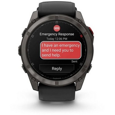 Garmin Fenix 8 Pro 51mm Amoled Sapphire Titanium Carbon Gray 010-03199-01 - фото 104244