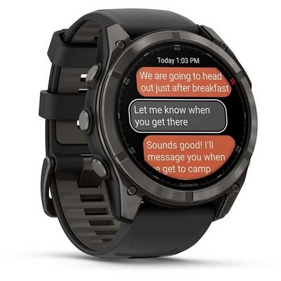 Garmin Fenix 8 Pro 51mm Amoled Sapphire Titanium Carbon Gray 010-03199-01 - фото 104245