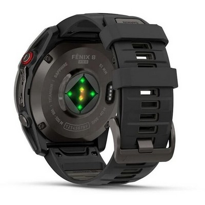 Garmin Fenix 8 Pro 51mm Amoled Sapphire Titanium Carbon Gray 010-03199-01 - фото 104270