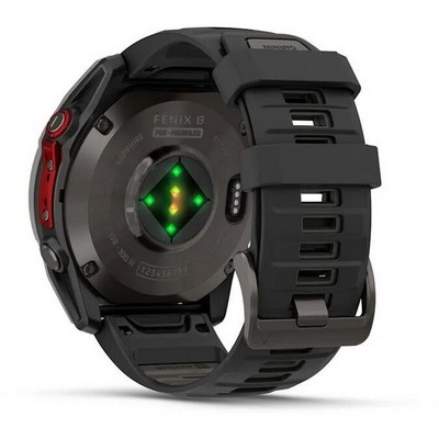 Garmin Fenix 8 Pro 51mm MicroLED Sapphire Titanium Carbon Gray 010-03380-01 - фото 104281