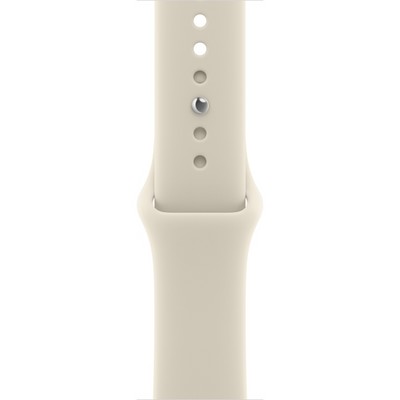 Apple Watch Series 12 42mm GPS Light Gold Aluminum Case with Sand Sport Band SM/ML - фото 105075
