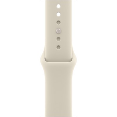 Apple Watch Series 12 42mm GPS + Cellular Pearl White Ceramic Case with Sand Sport Band SM/ML - фото 105161