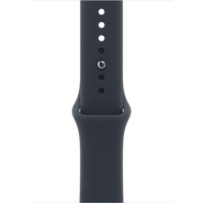 Apple Watch Series 12 46mm GPS Space Gray Aluminum Case with Navy Blue Sport Band SM/ML - фото 105198