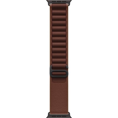 Apple Watch Ultra 4 49mm GPS + Cellular Black Titanium Case with Burgundy Alpine Loop S/M/L - фото 105330