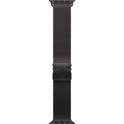 Apple Watch Ultra 4 49mm GPS + Cellular Black Titanium Case with Black Titanium Milanese Loop S/M/L - фото 105315