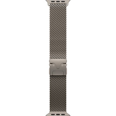 Apple Watch Ultra 4 49mm GPS + Cellular Natural Titanium Case with Natural Titanium Milanese Loop S/M/L - фото 105353