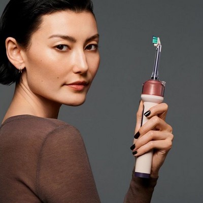 Dyson CameraJet Electric Toothbrush with Flosser Ceramic Pink - фото 105868