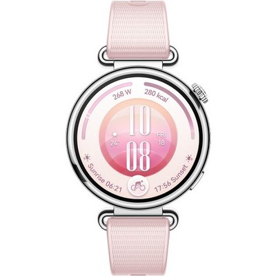 Huawei Watch GT 7 41mm Pink EasyCross Fluoroelastomer Strap - фото 105860