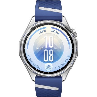 Huawei Watch GT 7 46mm Blue EasyCross Fluoroelastomer Strap - фото 105824