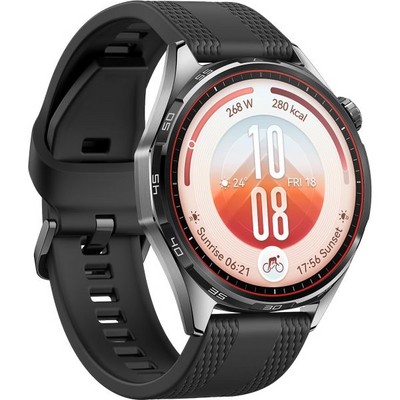 Huawei Watch GT 7 46mm Black EasyCross Fluoroelastomer Strap - фото 105843