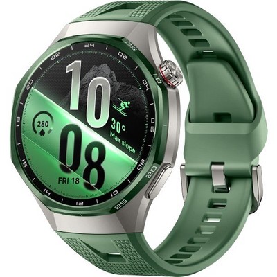 Huawei Watch GT 7 Pro 46mm Green EasyCross Fluoroelastomer Strap - фото 105847