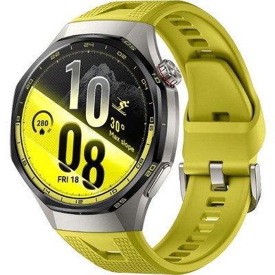 Huawei Watch GT 7 Pro 46mm Yellow EasyCross Fluoroelastomer Strap - фото 105853