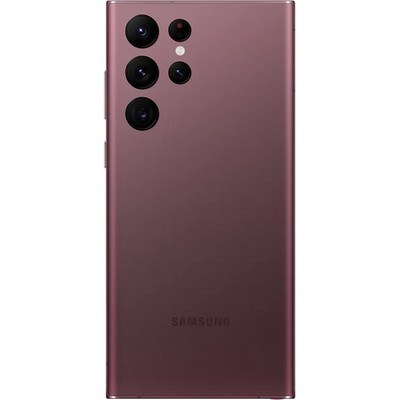 Samsung Galaxy S22 Ultra (SM-S908) 12/256GB, бургунди - фото 46347