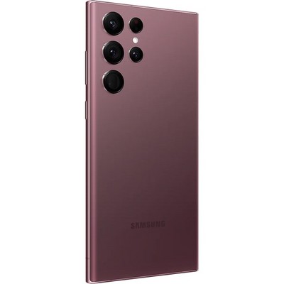 Samsung Galaxy S22 Ultra (SM-S908) 12/256GB, бургунди - фото 46348