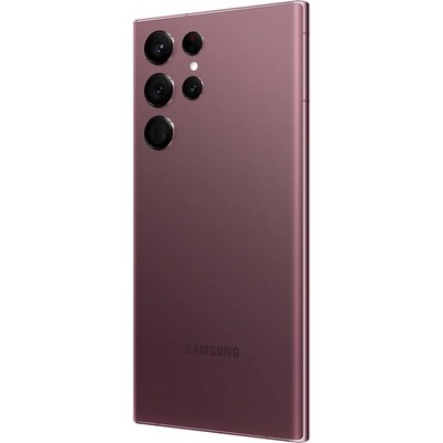 Samsung Galaxy S22 Ultra (SM-S908) 12/256GB, бургунди - фото 46349