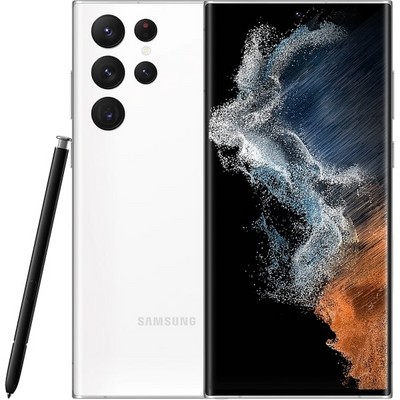 Samsung Galaxy S22 Ultra (SM-S908) 12/512GB, белый фантом - фото 46419
