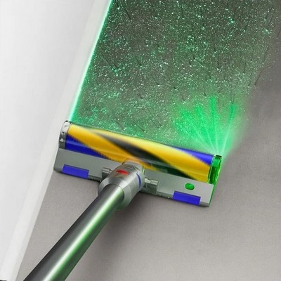 Пылесос Dyson V12 Detect Slim Absolute, серебристый - фото 47737