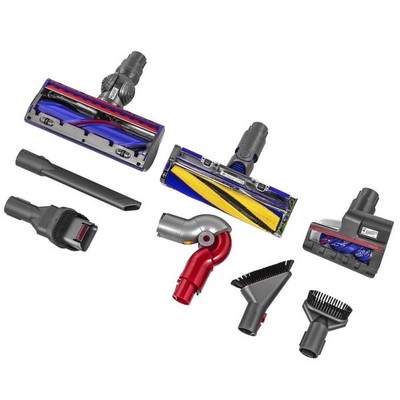 Пылесос Dyson V12 Detect Slim Absolute, серебристый - фото 47738