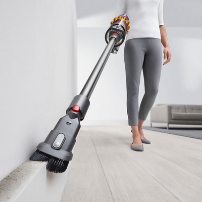 Пылесос Dyson V15 Detect Absolute, серебристый - фото 47821