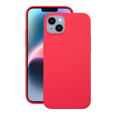 Чехол-накладка силикон Deppa Liquid Silicone Pro Magsafe Case D-88350 для iPhone 14 Plus (6.7") Красный - фото 49608