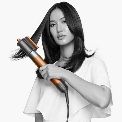 Стайлер Dyson Airwrap Complete Long HS05 Prussian Blue/Topaz Orange (синий/оранжевый) - фото 58377