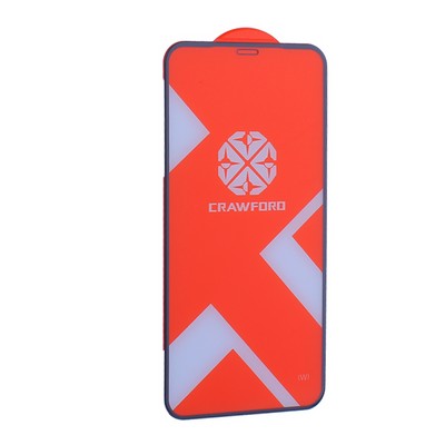 Стекло защитное XO 3D Full Screen Protector полноэкранное 0.26mm для iPhone 11 Pro Max/ XS MAX (6.5") FD7 Black - фото 11688