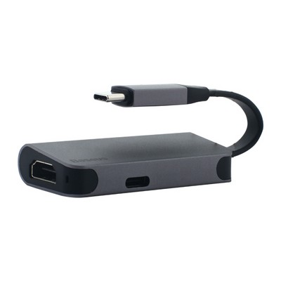 Адаптер Earldom ET-OT88C OTG Adapter USB-A/ Type-C со шнурком графитовый - фото 12263