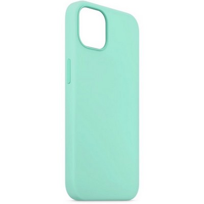 Накладка силиконовая MItrifON для iPhone 13 Pro Max (6.7") без логотипа Spearmint Мята №50 - фото 50780