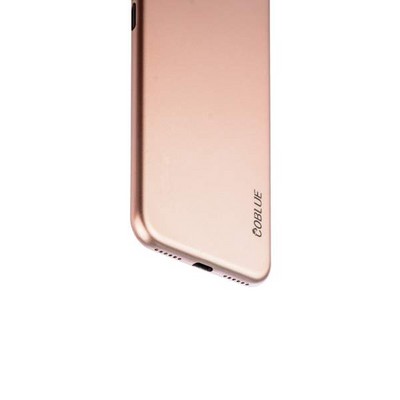 Чехол-накладка супертонкая Coblue Slim Series PP Case & Glass (2в1) для iPhone SE (2020г.)/ 8/ 7 (4.7) Розовый - фото 51100