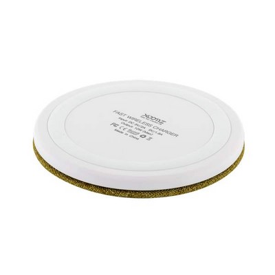 Беспроводное зарядное устройство XOOMZ (5-9V-2A) Fabric Wireless Fast Charging (XZC0001green) ткань Зеленый - фото 51249
