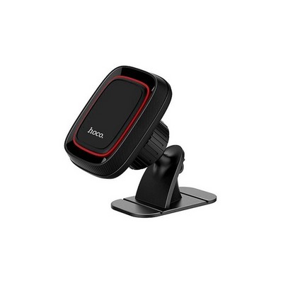 Автомобильный держатель Hoco CA24 Lotto series magnetic automotive center adsorbed holder магнитный универсальный черный - фото 51275