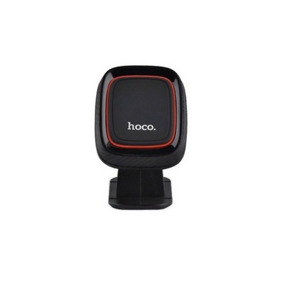 Автомобильный держатель Hoco CA24 Lotto series magnetic automotive center adsorbed holder магнитный универсальный черный - фото 51276