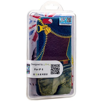 Накладка пластиковая Umku Jeans для iPhone 6s/ 6 (4.7) Soft-touch вид 9 - фото 51602