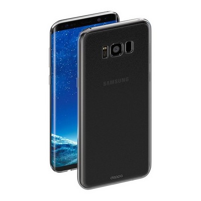 Чехол-накладка силикон Deppa Gel Case D-85304 для Samsung GALAXY S8+ SM-G955F 0.8мм Прозрачный - фото 51992