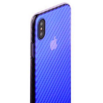 Чехол-накладка пластиковый J-case Colorful Fashion Series 0.5mm для iPhone XS/ X (5.8") Фиолетовый оттенок - фото 52019
