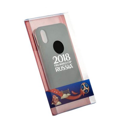 Чехол-накладка PC Deppa D-103942 ЧМ по футболу FIFA™ Official Logotype для iPhone XS/ X (5.8") - фото 52211