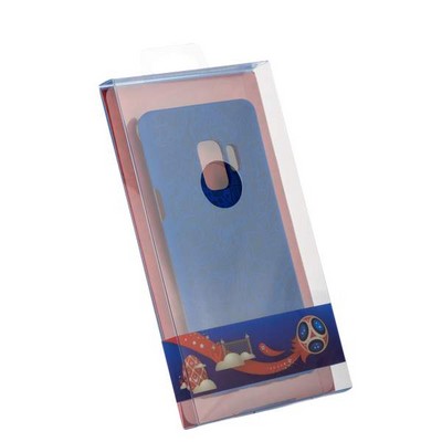 Чехол-накладка PC Deppa D-104725 ЧМ по футболу FIFA™ Official Pattern для Samsung GALAXY S9 SM-G960F Синий - фото 52287