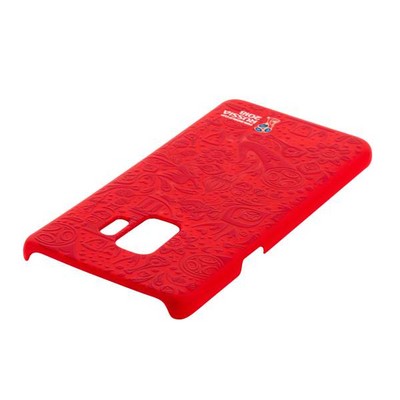 Чехол-накладка PC Deppa D-104726 ЧМ по футболу FIFA™ Official Pattern для Samsung GALAXY S9 SM-G960F Красный - фото 52288