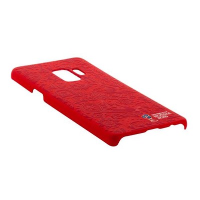 Чехол-накладка PC Deppa D-104726 ЧМ по футболу FIFA™ Official Pattern для Samsung GALAXY S9 SM-G960F Красный - фото 52289