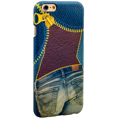 Накладка пластиковая Umku Jeans для iPhone 6s/ 6 (4.7) Soft-touch вид 9 - фото 55298