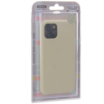 Чехол-накладка силиконовый Remax Kellen Series Phone Case RM-1613 для iPhone 11 Pro (5.8") Белый - фото 52805