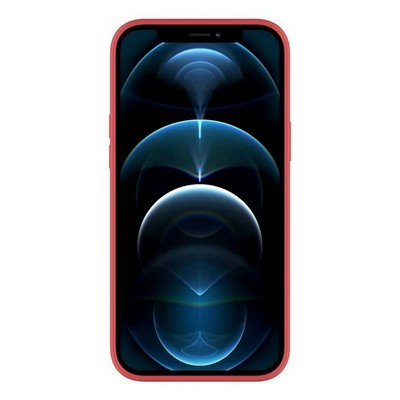Чехол-накладка силикон Deppa Gel Color Case D-87756 для iPhone 12 Pro Max (6.7") 1.0мм Красный - фото 53267